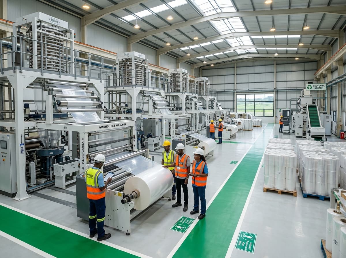 Green Uptown manufacturing facility in Nsawam, Ghana